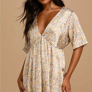Lulus Floral Dress
